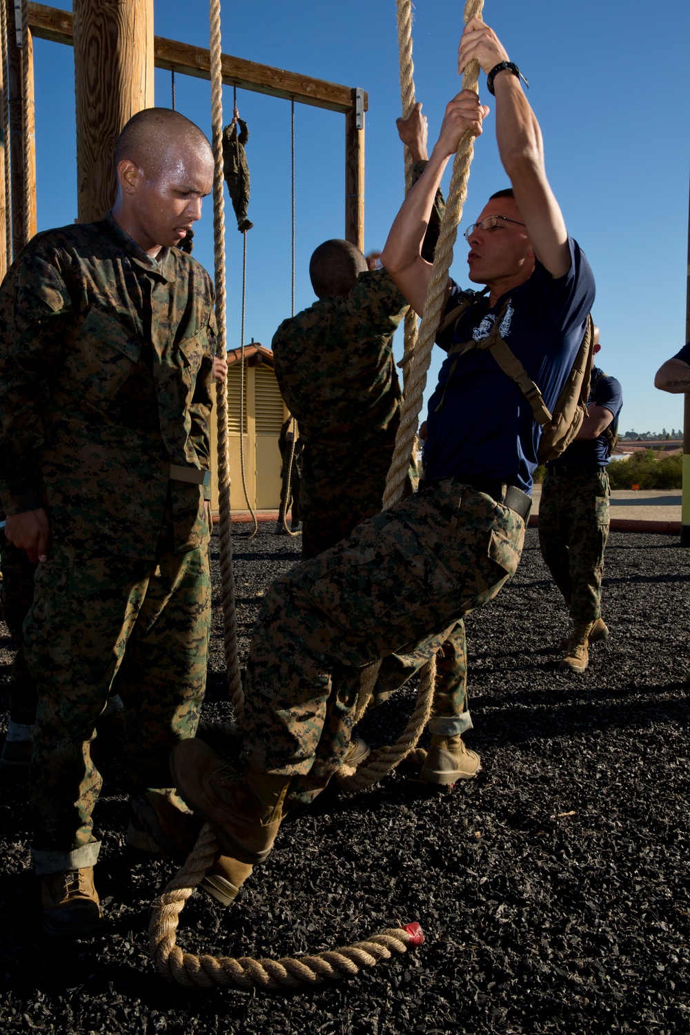 K Co Runs the Obstacle Course