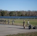 Best Warrior Competition competitors ruck to next point