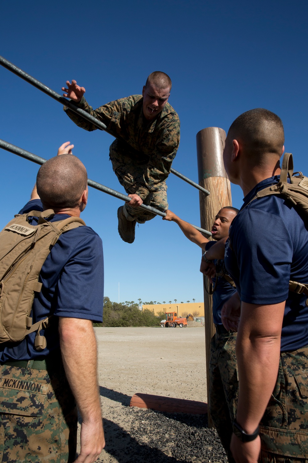 K Co Runs the Obstacle Course