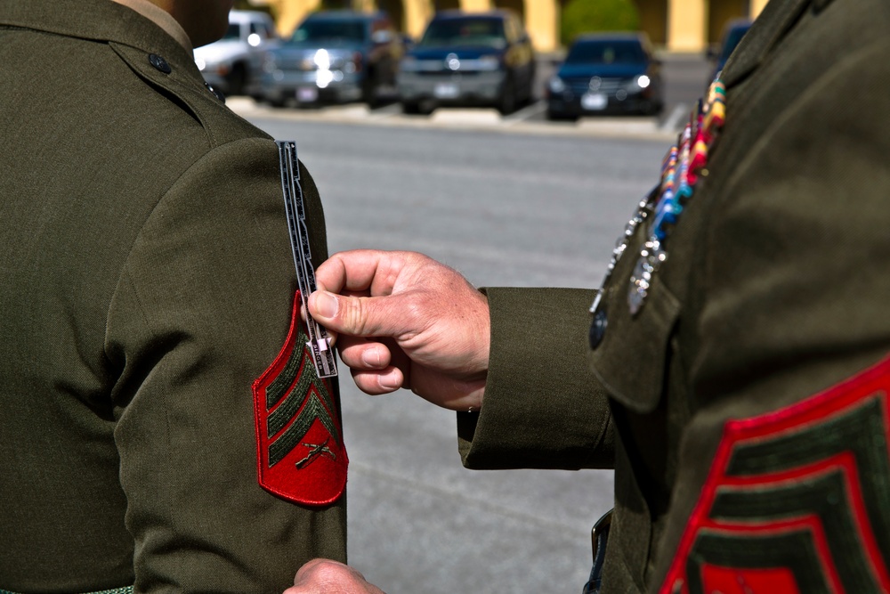 Drill Instructor School Gets Inspected