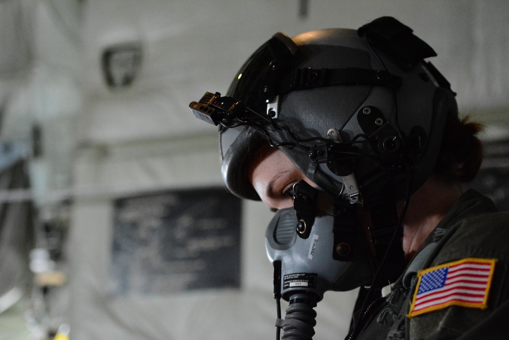 180th Airlift Squadron performs air drop