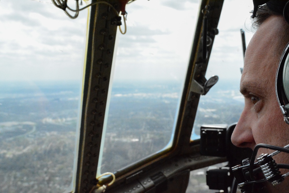 180th Airlift Squadron performs air drop