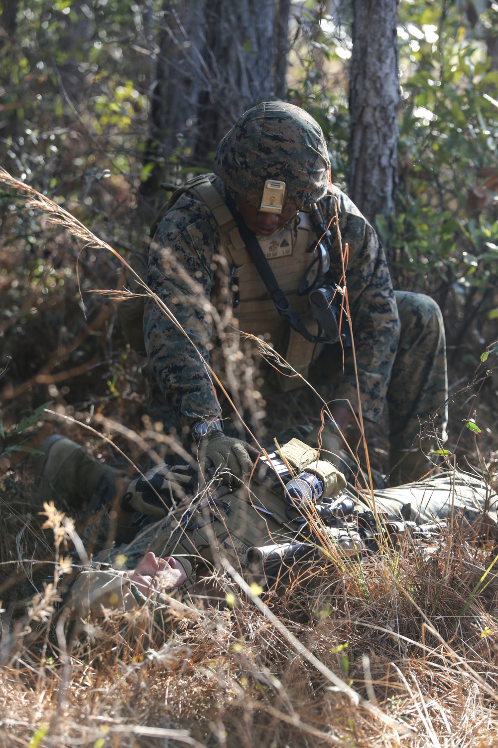 Combat engineers build, breach, shoot in unit competition