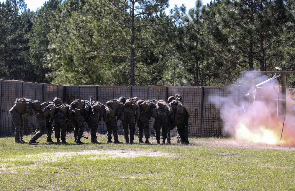 Combat engineers build, breach, shoot in unit competition