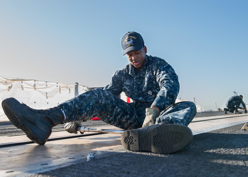 USS Theodore Roosevelt activity