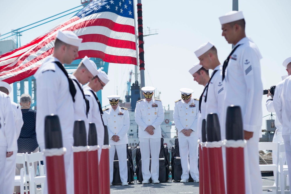 Change of command ceremony