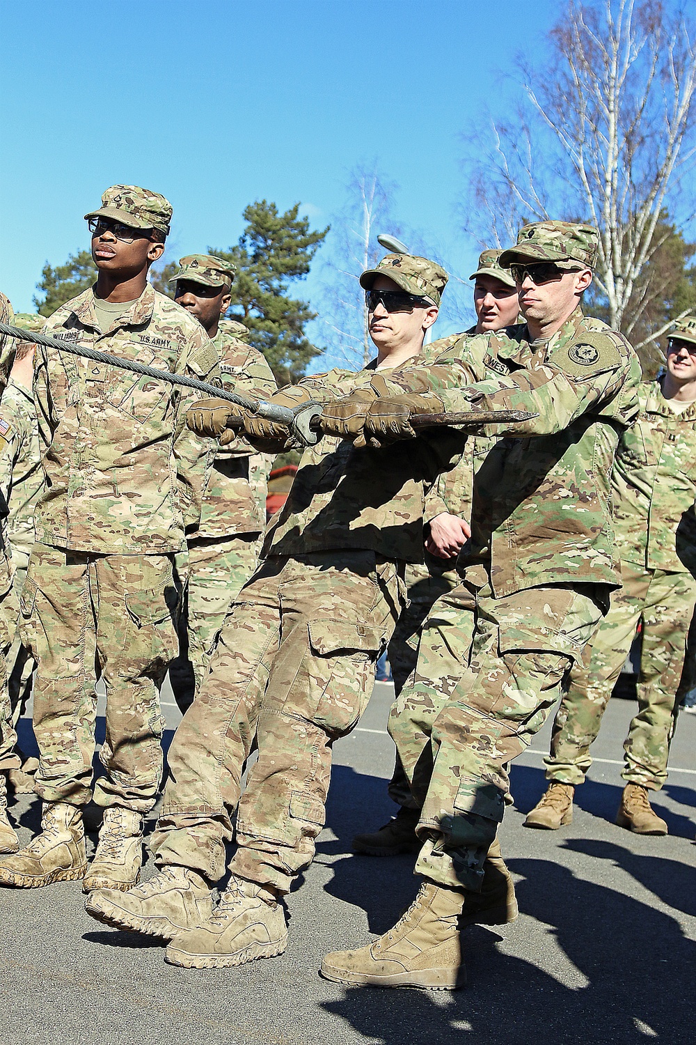 Wolfpack soldiers demonstrate Stryker safety