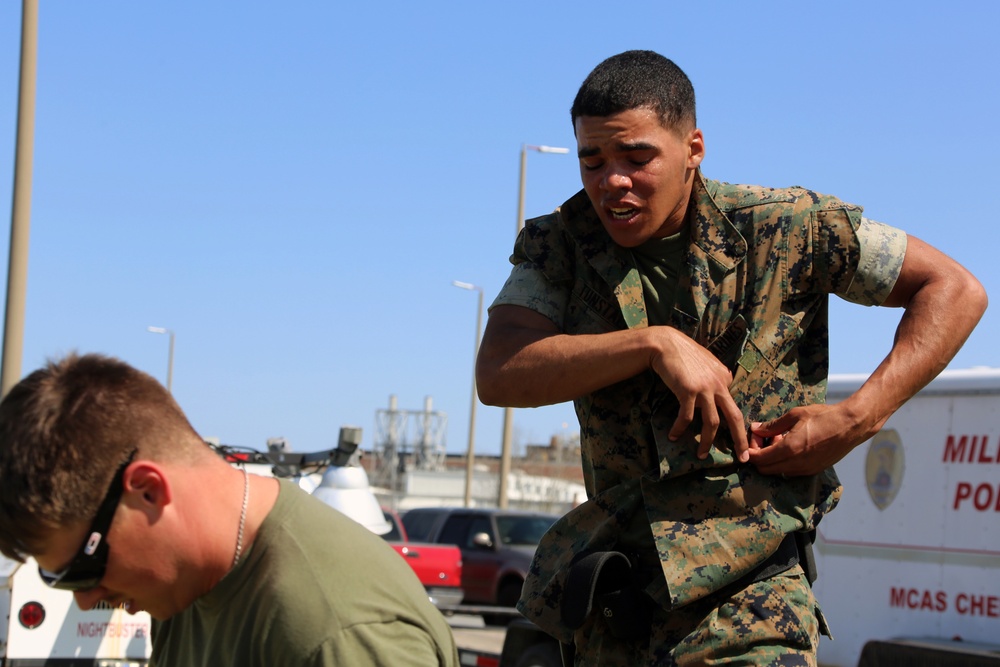 2nd MAW security details feel the burn during OC training