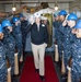 Secretary Moniz of U.S. Department of Energy Tours CVN 78