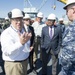 Newport News Mayor Tours CVN 78