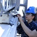 CVN 78 Combat Systems Sailors Load NATO Sea Sparrow missiles