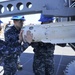 CVN 78 Combat Systems Sailors Load NATO Sea Sparrow missiles