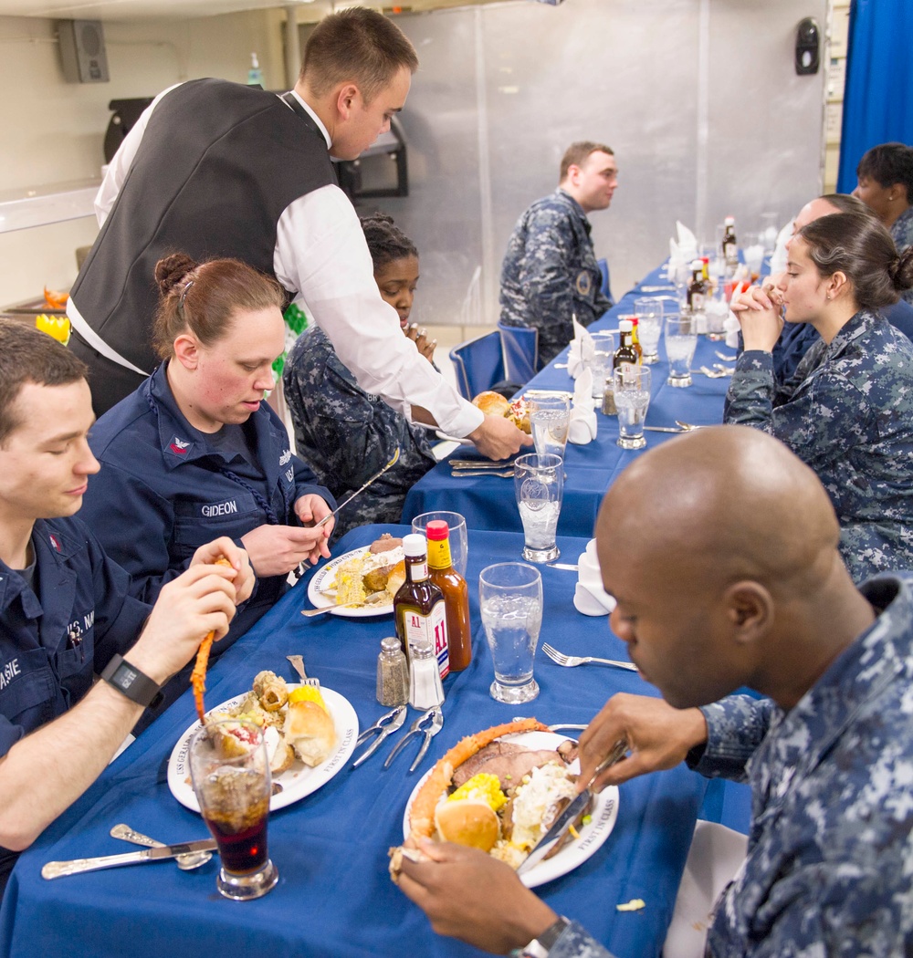 Ford Celebrates March Birthdays with Dinner