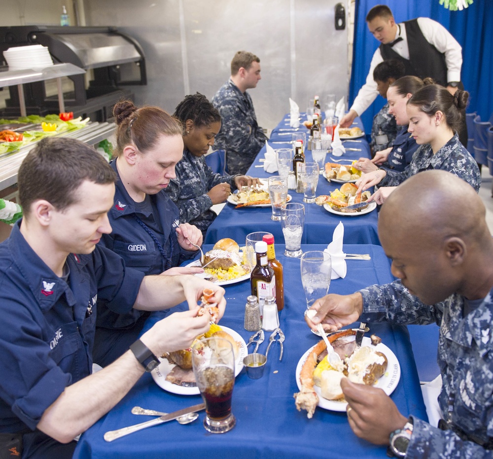 Ford Celebrates March Birthdays with Dinner