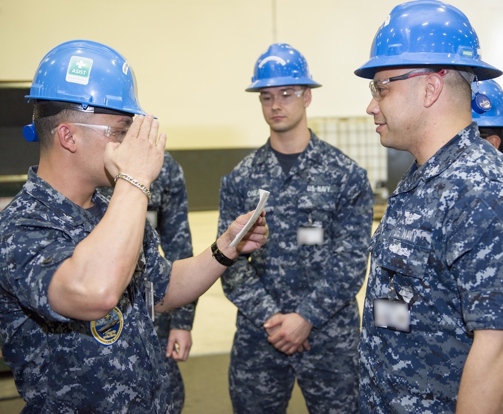 CVN 78 Duty Section Training