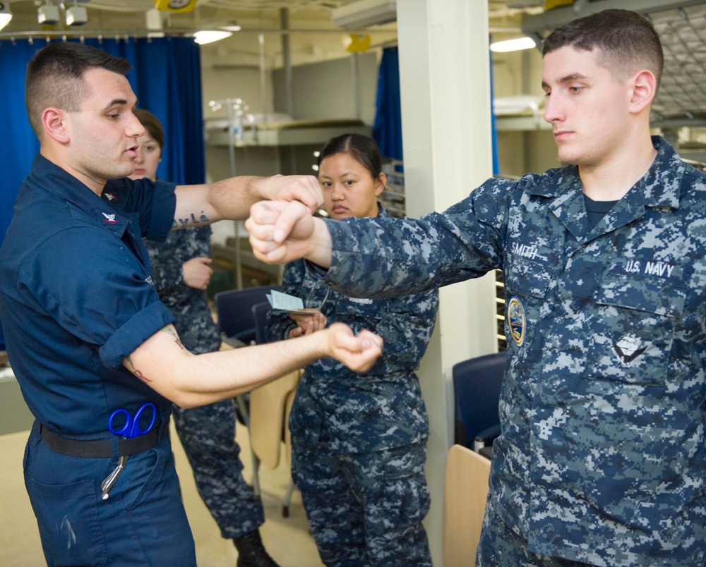 CVN 78 Duty Section Training