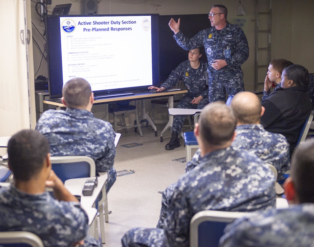 CVN 78 Duty Section Training