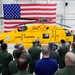 Coast Guard Air Station Cape Cod unveils yellow-painted MH-60