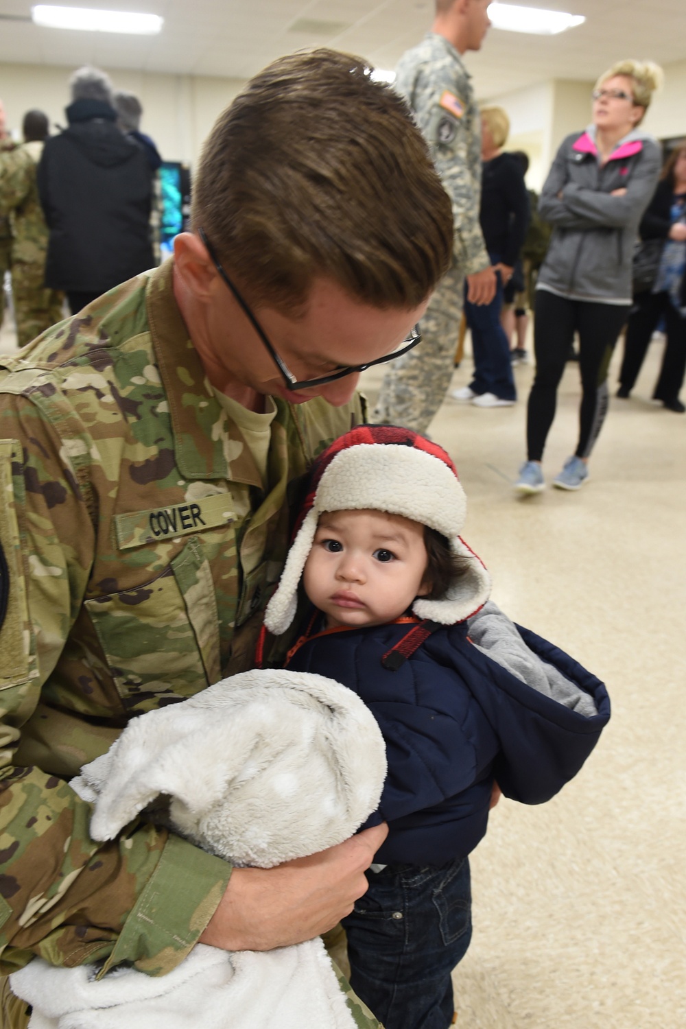 Chicago area Army Reserve soldiers return home from deployment