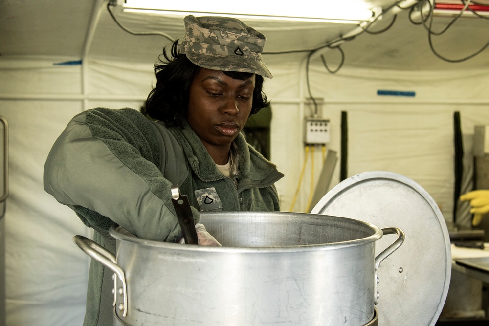 New York National Guard cooks test skills at Camp Smith