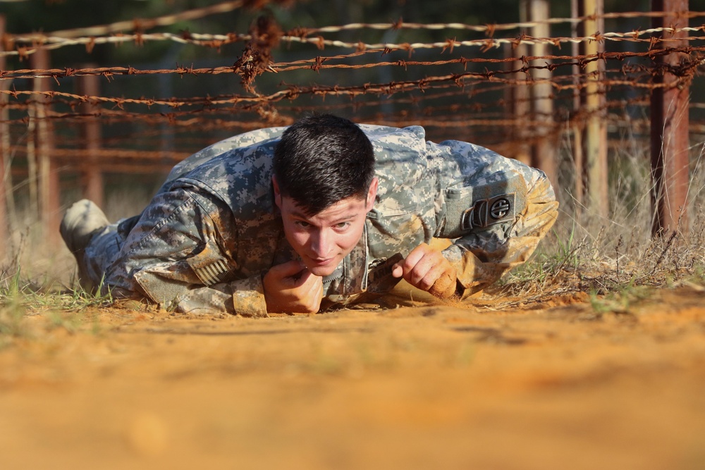 Paratrooper crawls to success