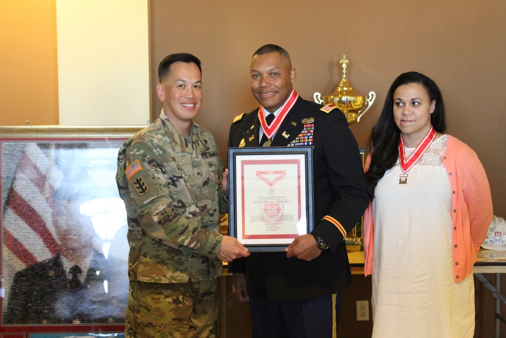 Capt. Jason King awarded de Fleury Medal
