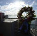 Petty Officer Gill wreath laying 2016