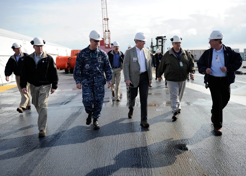 Congressman Mike Conaway Tours PCU Ford