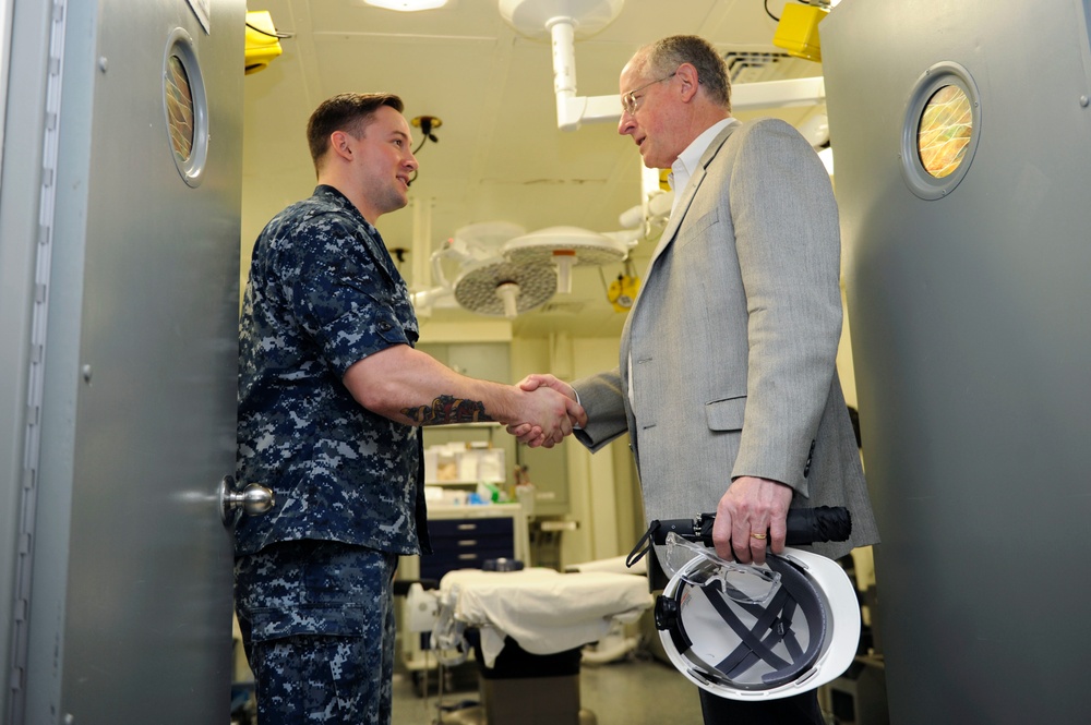 Congressman Mike Conaway Tours PCU Ford