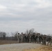 Soldiers begin Ruck March event at Best Warrior Competition