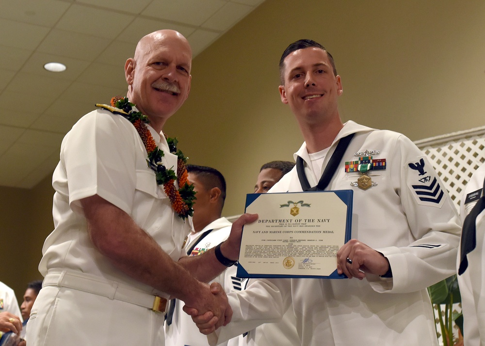 U.S. Pacific Fleet SOY Closing Ceremony