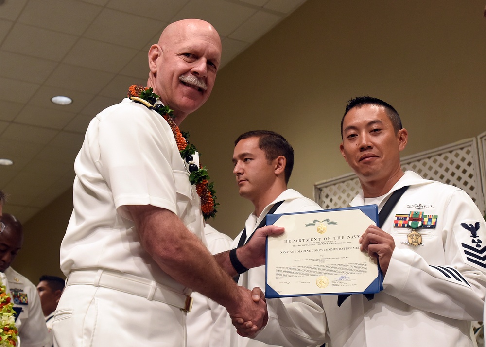 U.S. Pacific Fleet SOY Closing Ceremony