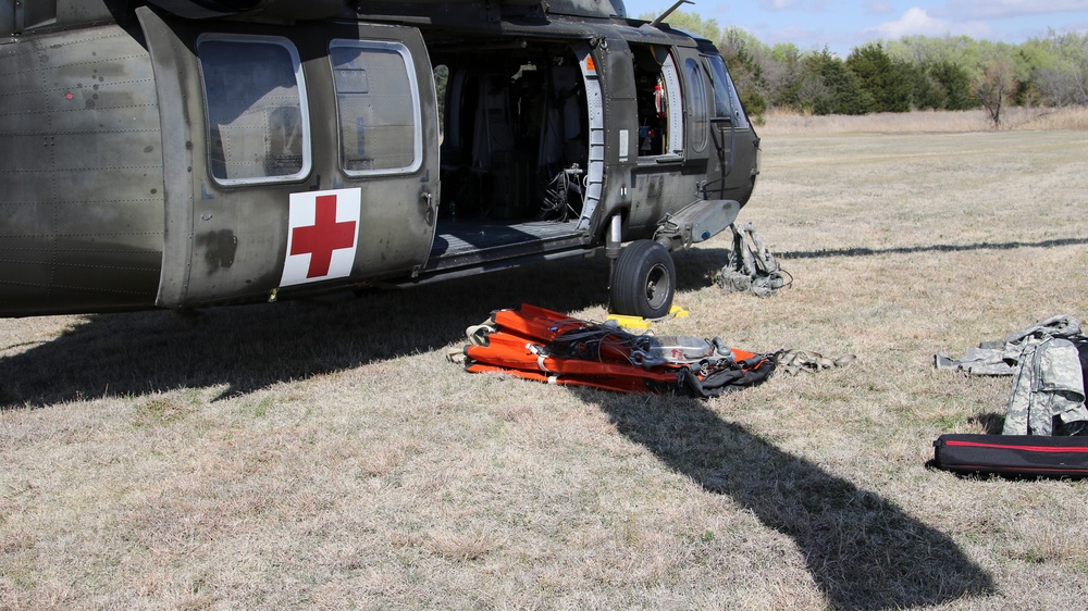 Kansas National Guard joins Anderson Creek Wildfire fight