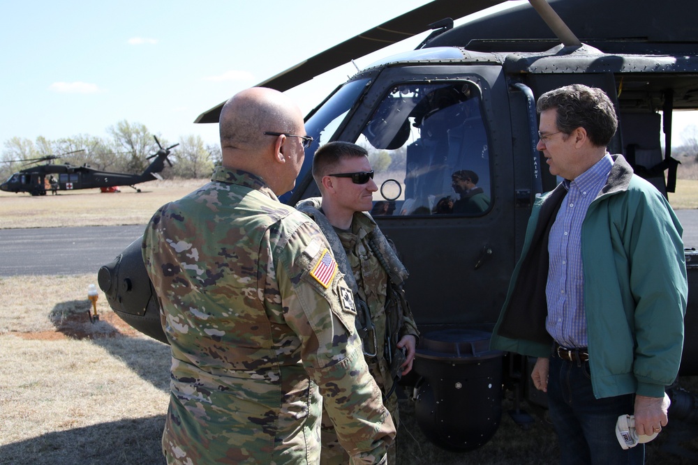 Kansas National Guard joins Anderson Creek Wildfire fight