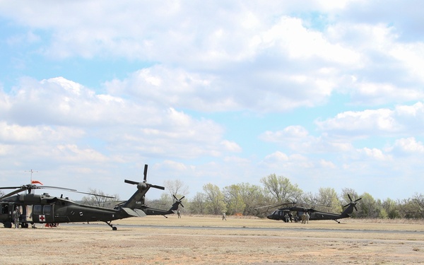 Kansas National Guard joins Anderson Creek Wildfire fight