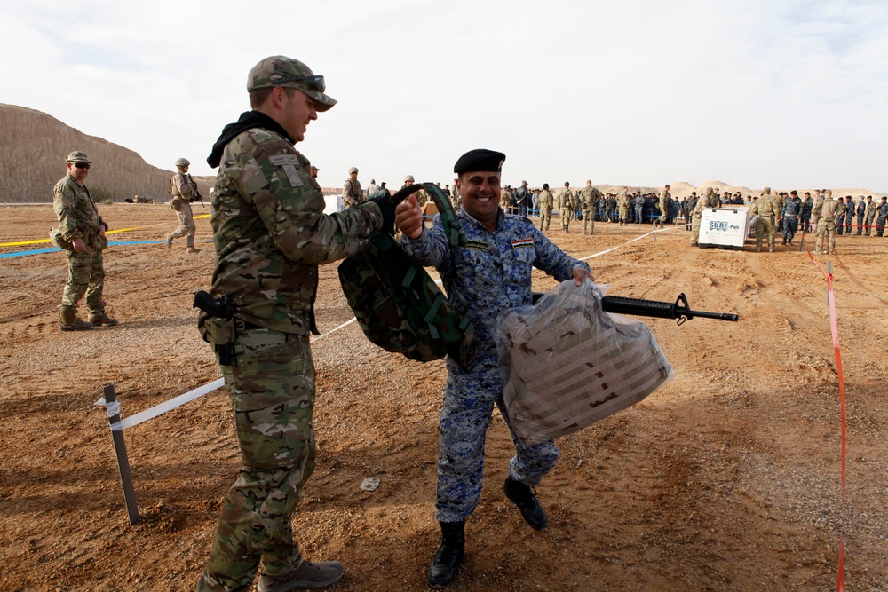 Iraqi Federal Police gear up for training