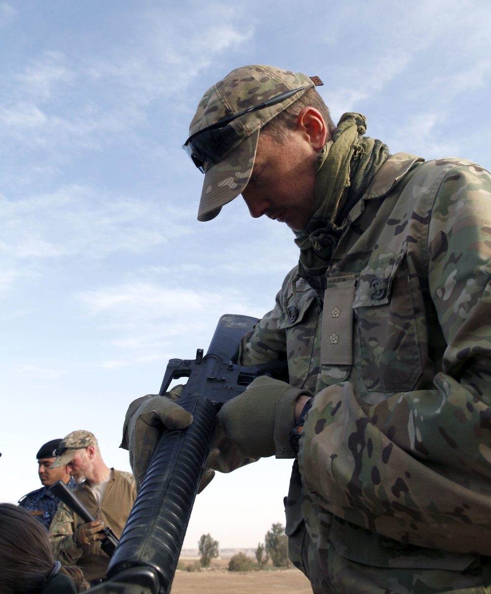 Iraqi Federal Police gear up for training