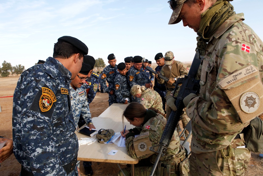 Iraqi Federal Police gear up for training