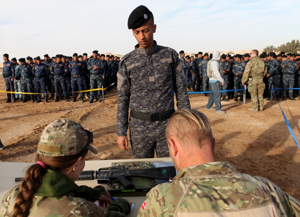 Iraqi Federal Police gear up for training