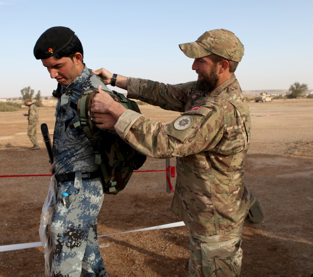 Iraqi Federal Police gear up for training