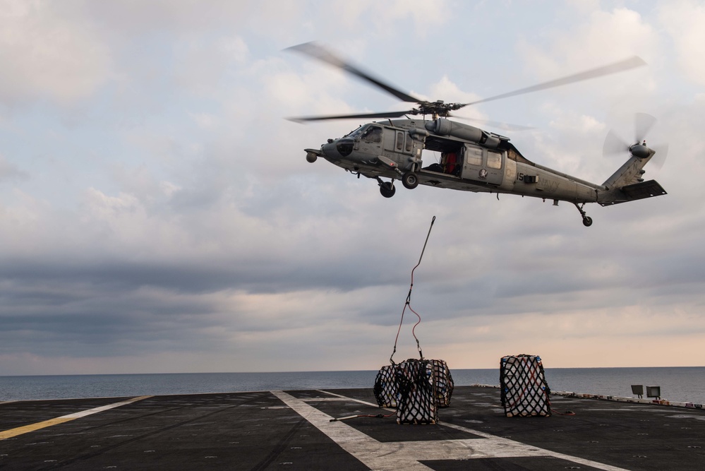 USS John C. Stennis action