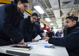 USS John C. Stennis action