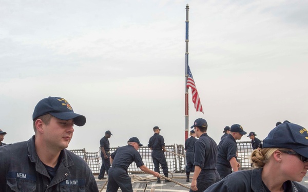 USS Bulkeley action