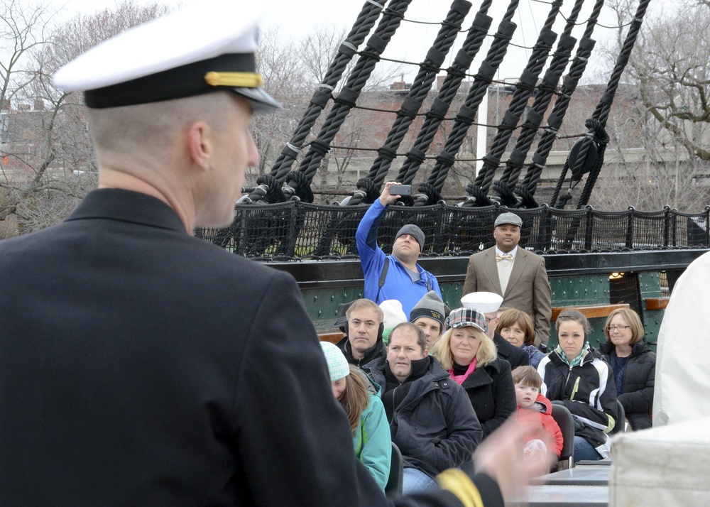 USS Constitution's Easter Sunrise Service