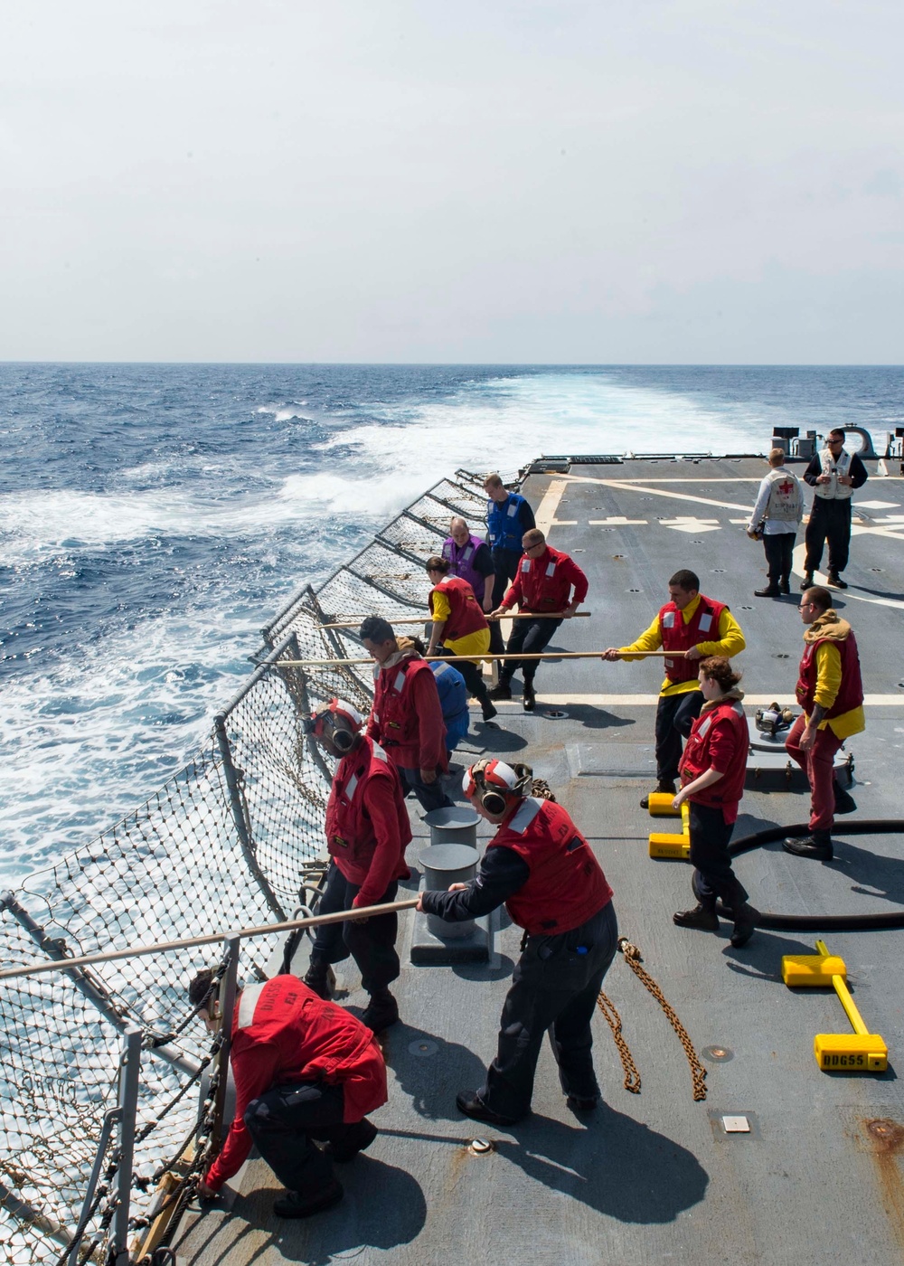 USS Stout (DDG 55)  Flight Quarters