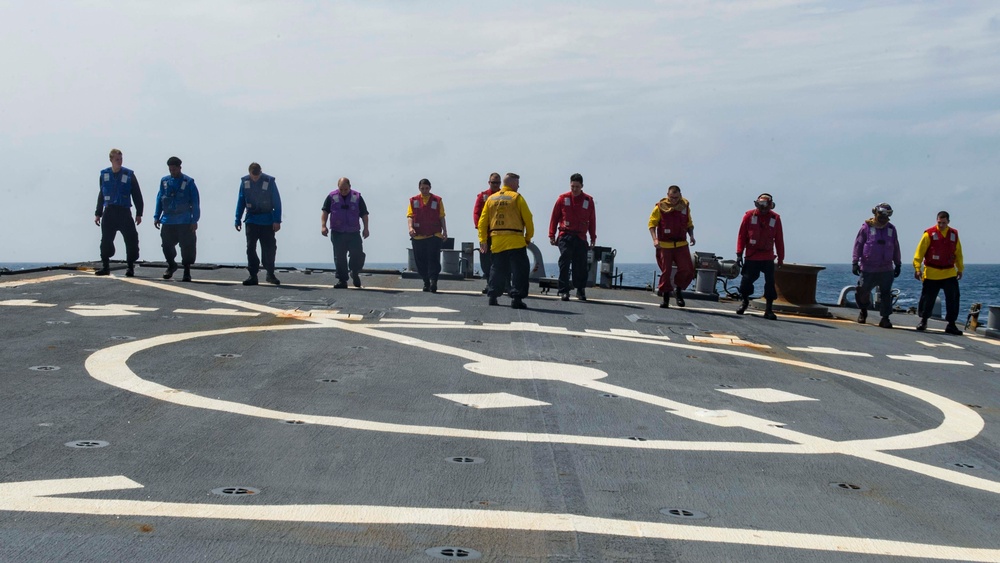 USS Stout (DDG 55) Flight Operations