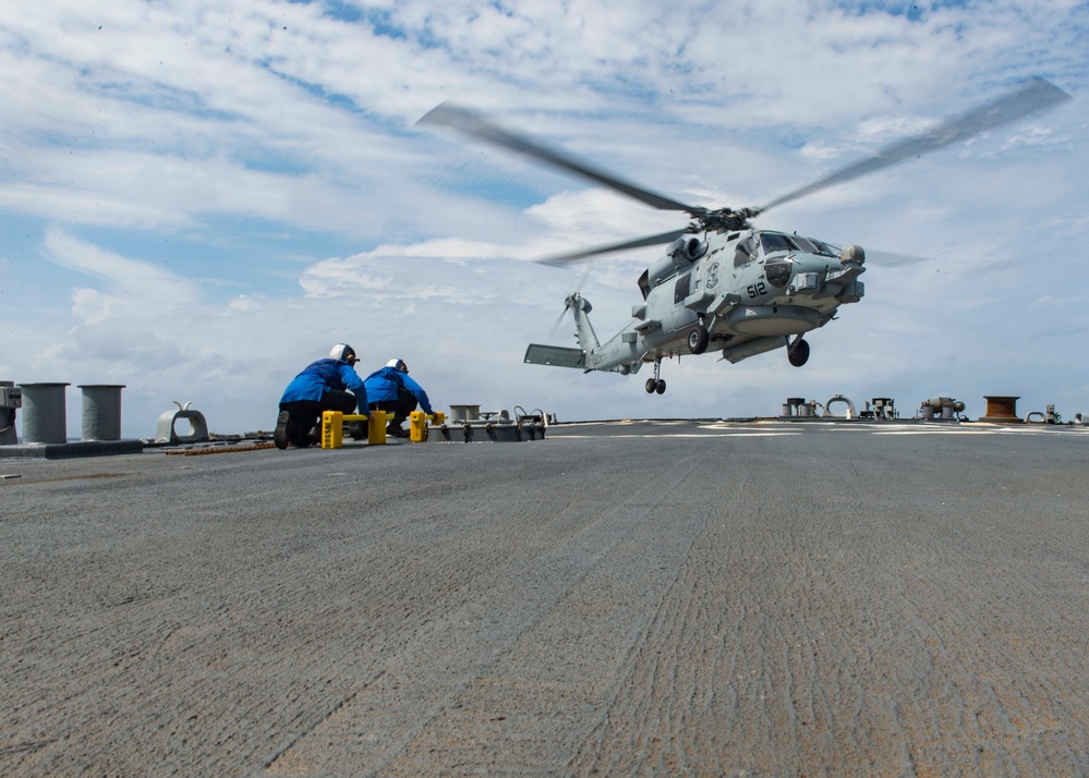 USS Stout (DDG 55) Flight Operations