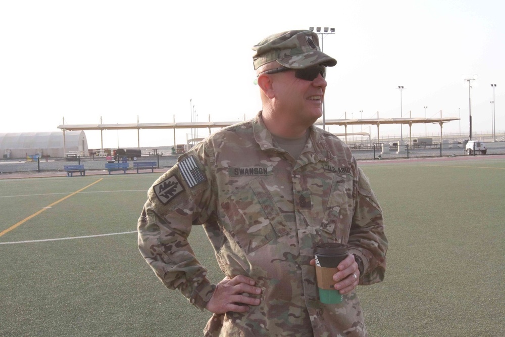 The Command Sergeant Major Never Smiles…