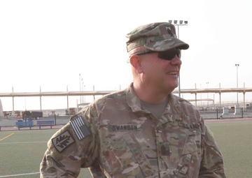 The Command Sergeant Major Never Smiles…