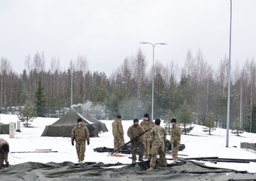 Iron Troop sets up a self-sustaining support element in Estonia